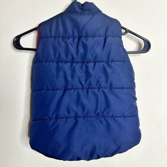 Tommy Hilfiger apuffer Vest 24 Month Navy Blue, Red, White - Picture 3 of 3